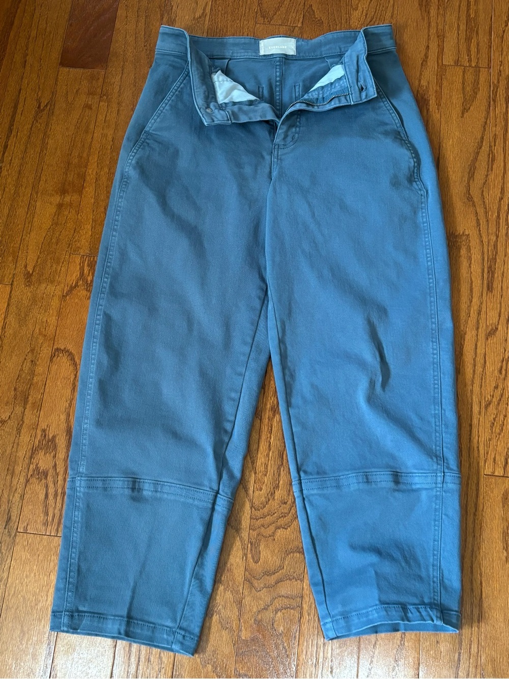 Everlane Barrel Jean Slate Blue